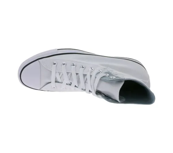 Converse Chuck Taylor All Star Summer Zapatillas altas para mujer con logo bordado A05031C Blanco