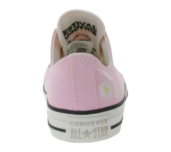 Converse Chuck Taylor All Star Zapatos casuales de mujer Zapatillas bajas A06225C Rosa