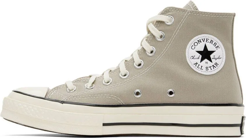 Converse Grey Chuck 70 Recycled Sneakers