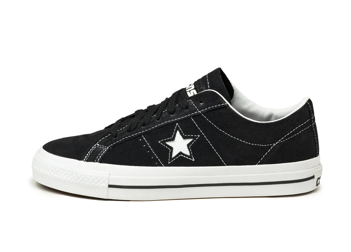 Converse One Star Pro OX Black / Black / White