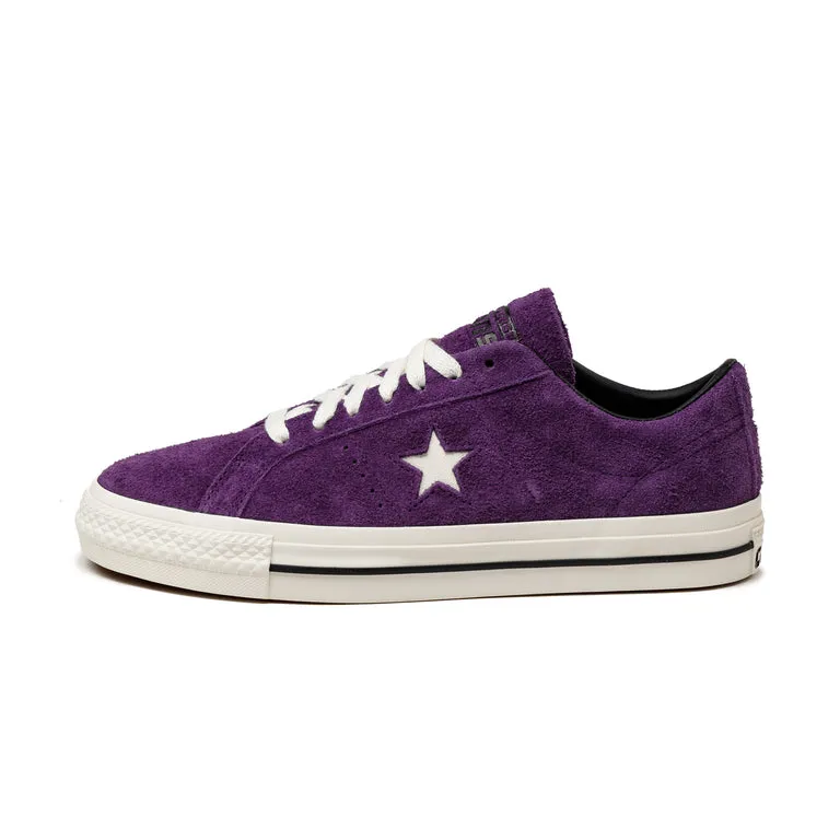 Converse One Star Pro OX Night Purple / Egret / Black