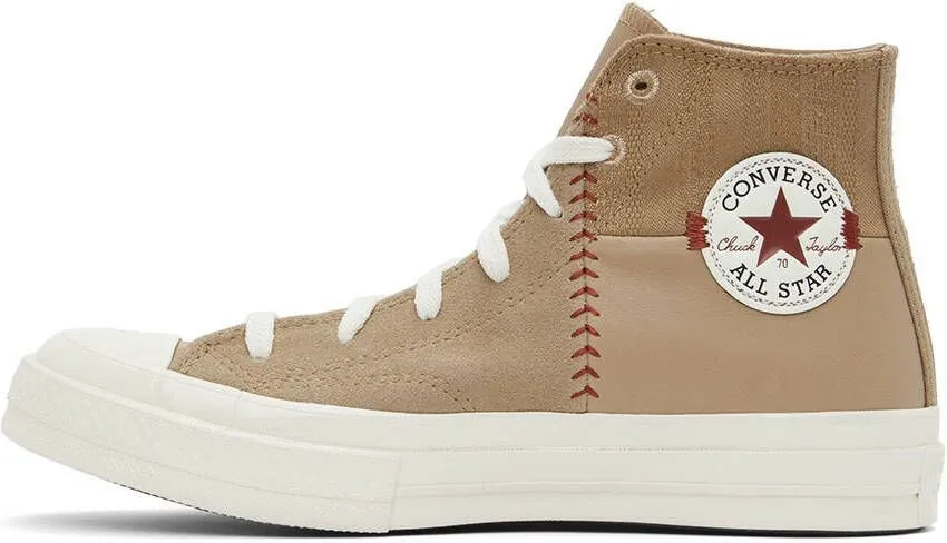 Converse Taupe Chuck 70 Crafted Sneakers