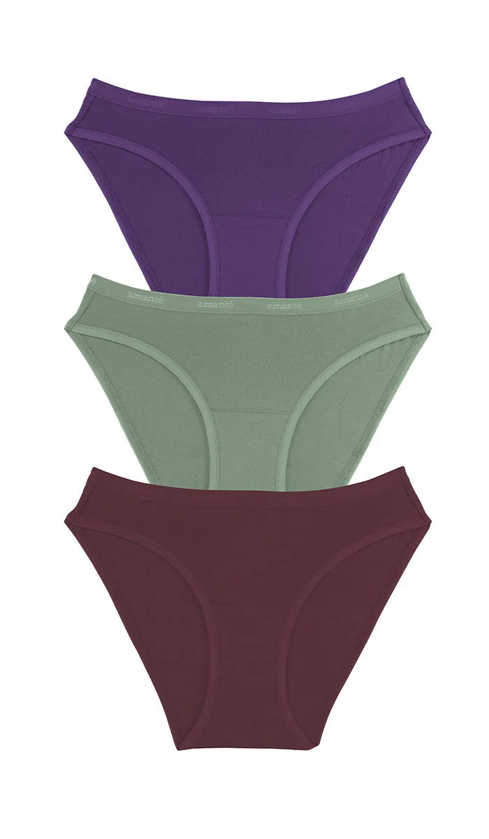 Cotton Bikini Brief Solid Pack Of 3