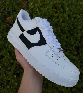 Custom Nike Air Force 1 BLACK PAINT