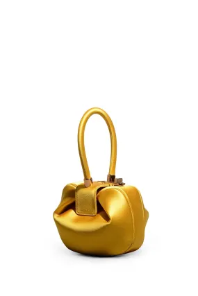 Demi Bag in Amber Satin