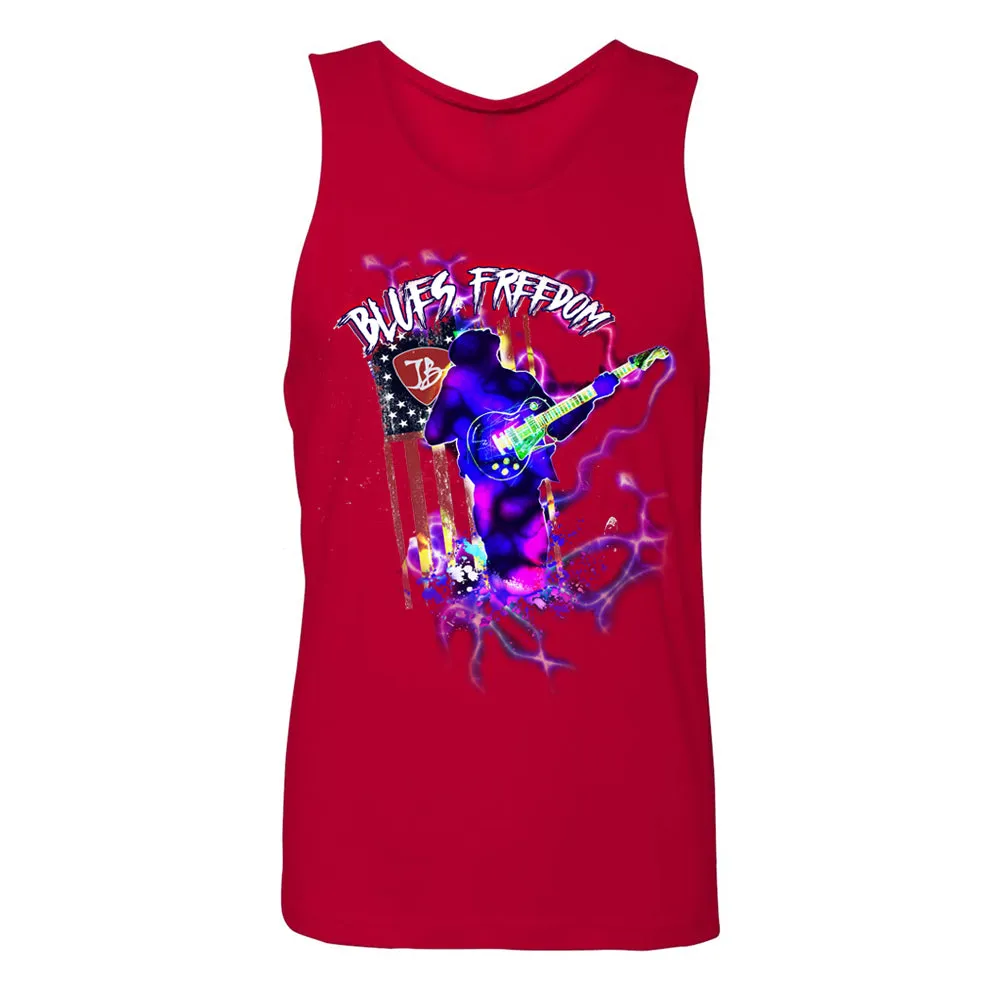 Electric Blues Freedom Tank (Men)