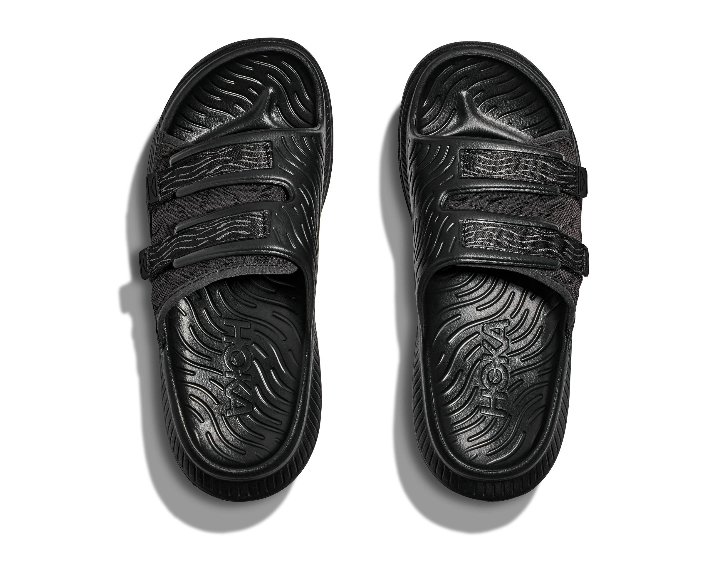 Hoka All Gender/ Unisex Ora Luxe Color: Black / Black