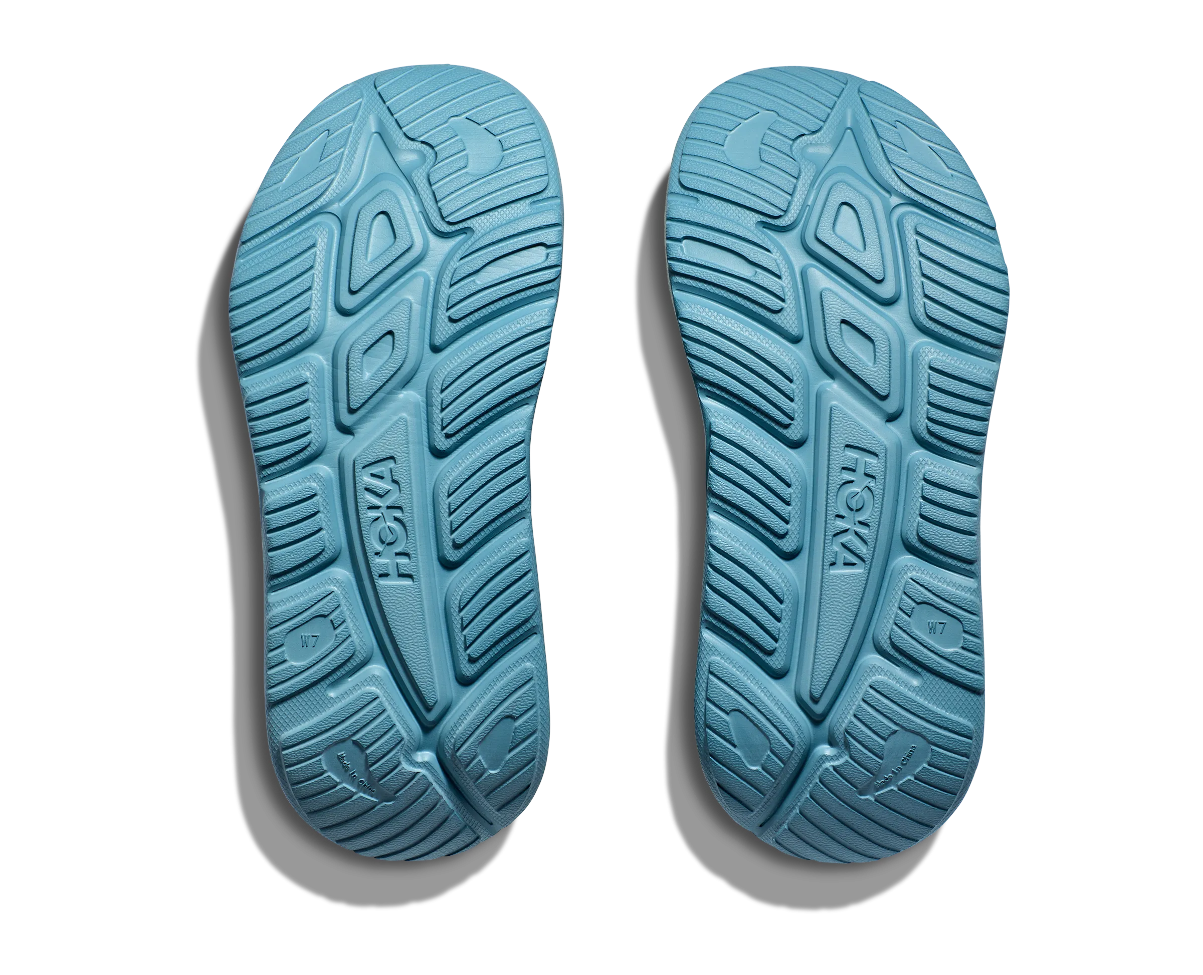 Hoka All Gender/Unisex Ora Recovery Slide 3 Color: Cloud Blue/Stone Blue