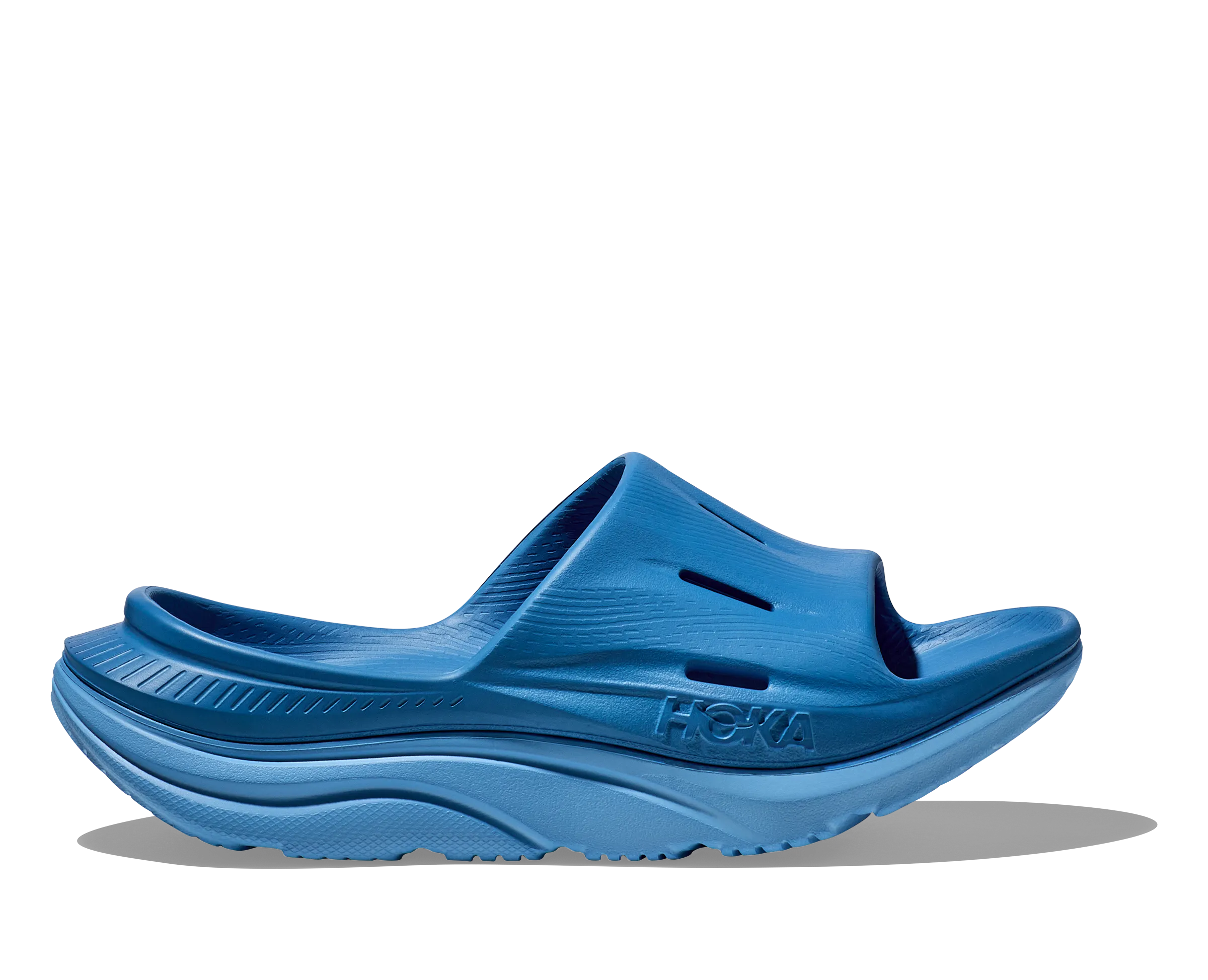 Hoka All Gender/Unisex Ora Recovery Slide 3 Color: Coastal Sky/All Aboard