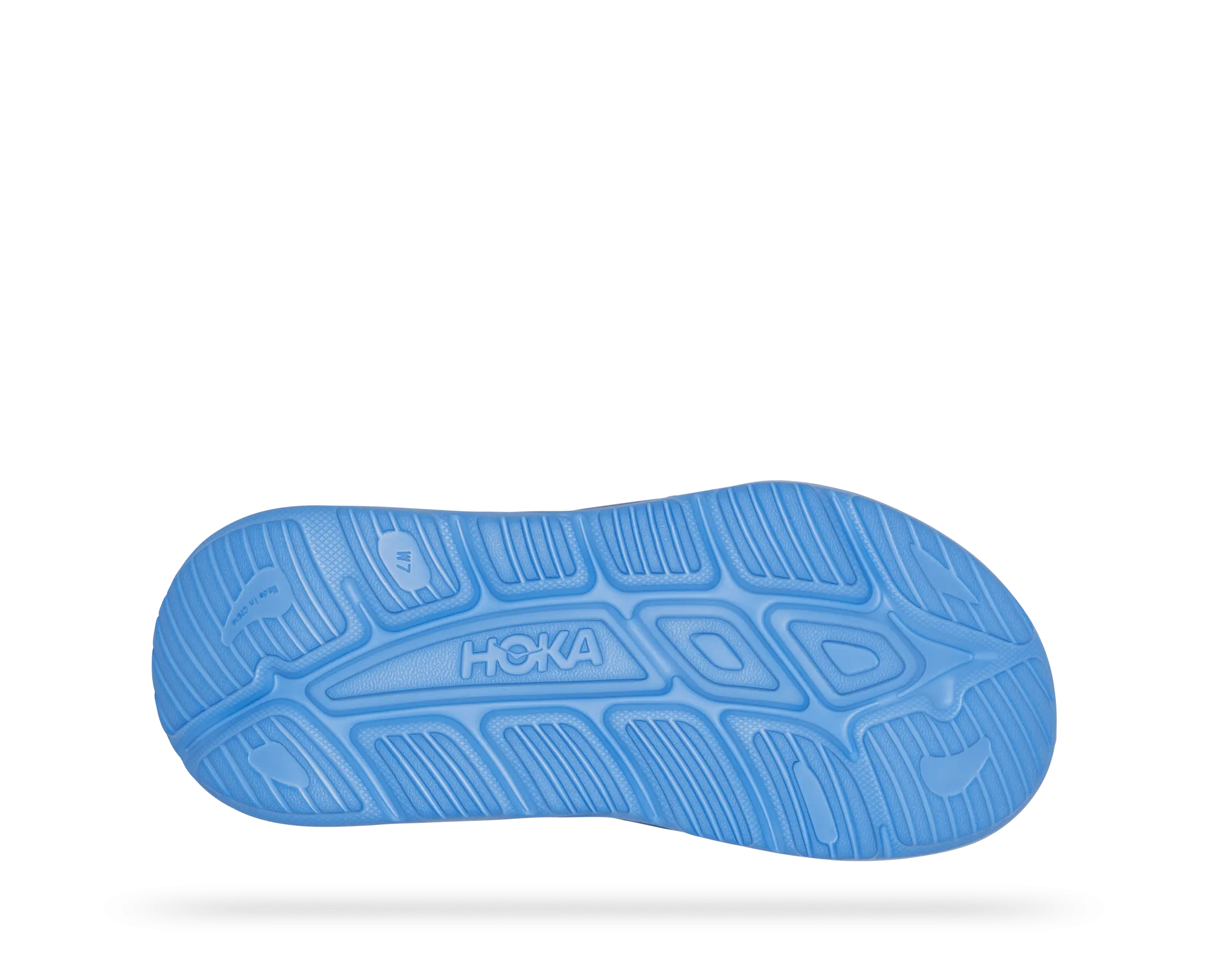 Hoka All Gender/Unisex Ora Recovery Slide 3 Color: Coastal Sky/All Aboard