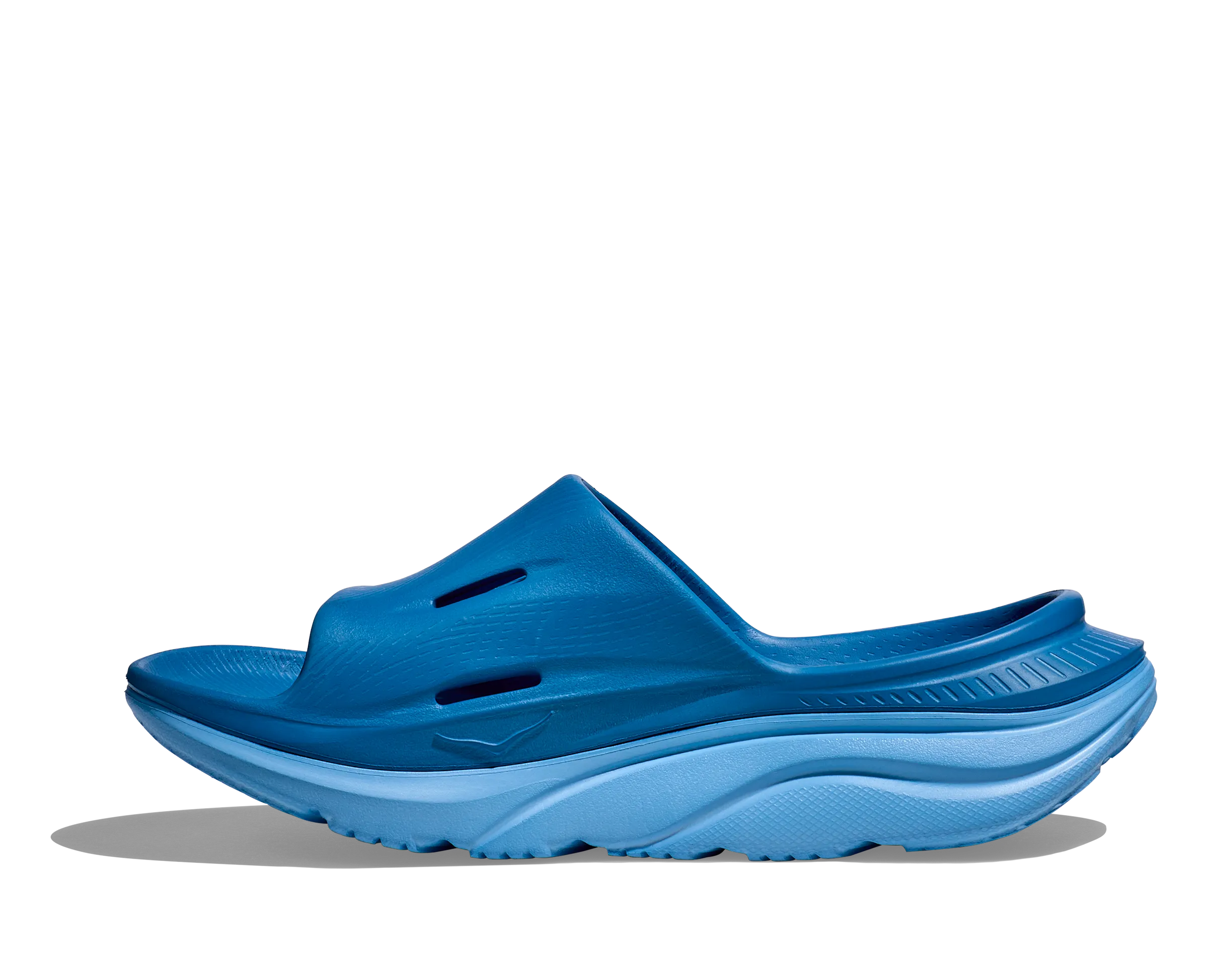 Hoka All Gender/Unisex Ora Recovery Slide 3 Color: Coastal Sky/All Aboard