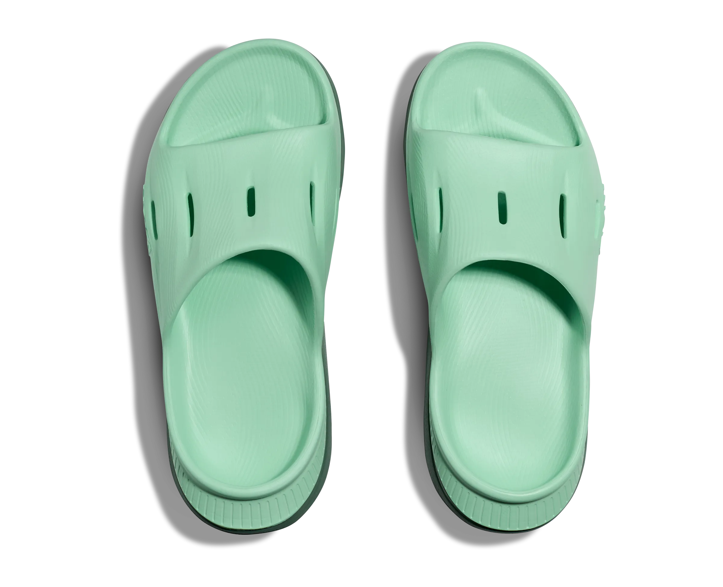 Hoka All Gender/Unisex Ora Recovery Slide 3 Color: Mist Green/Trellis