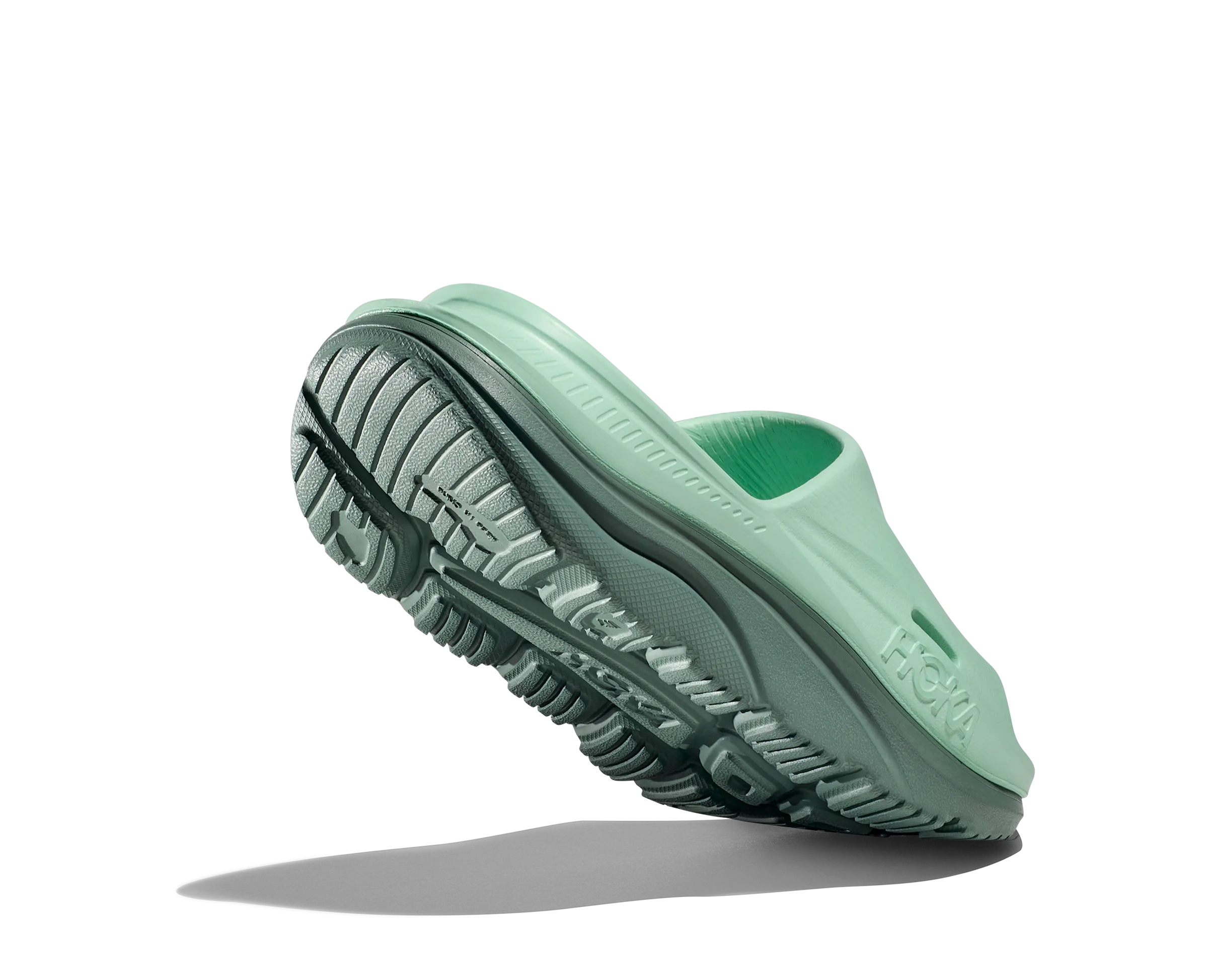 Hoka All Gender/Unisex Ora Recovery Slide 3 Color: Mist Green/Trellis