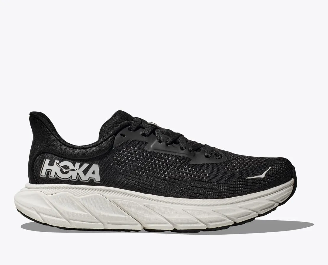 Hoka Arahi 7 Black White Men's