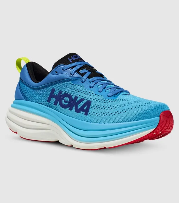 hoka bondi 8 (2e wide) mens