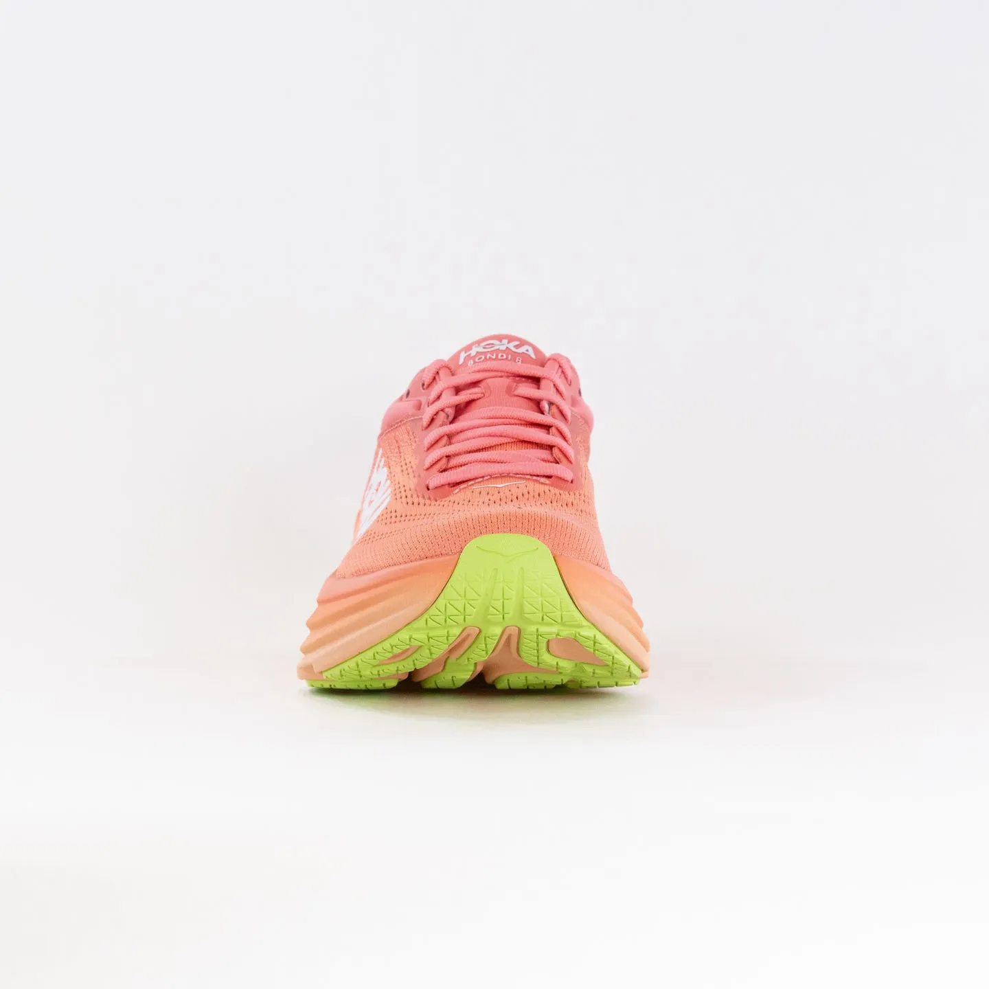 Hoka Bondi 8 (Women's) - Coral/Papaya