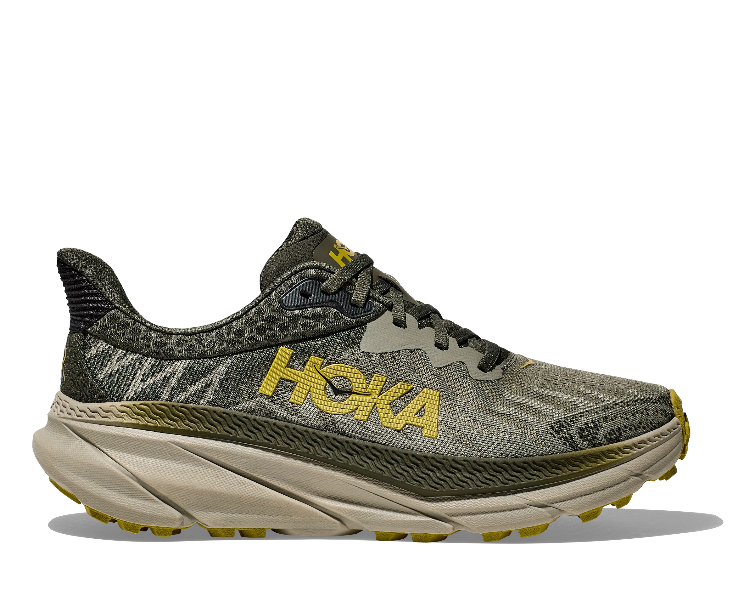 Hoka Challenger 7 Mens | Olive Haze / Forest Cover