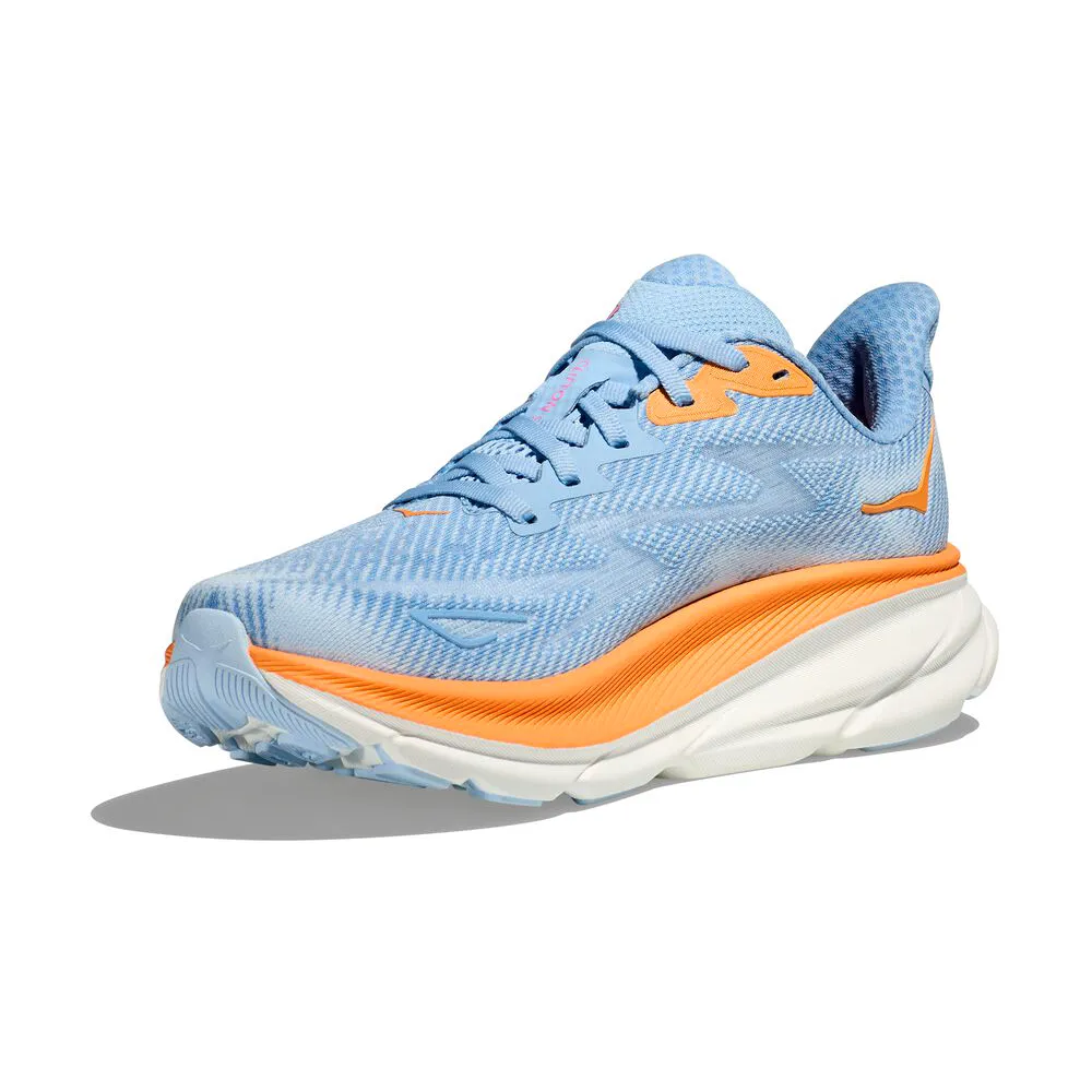 Hoka Clifton 9 Running Shoe Airy Blue/Ice Water (Women's)