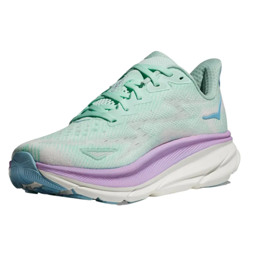 Hoka Clifton 9 Sunlit Ocean/Lilac Mist Running Shoe (Women's)