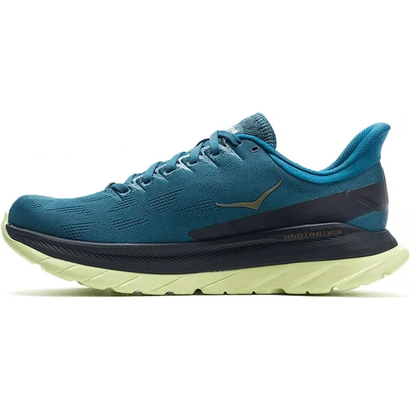 HOKA MACH 4 BLUE CORAL/BLACKFOR MEN'S