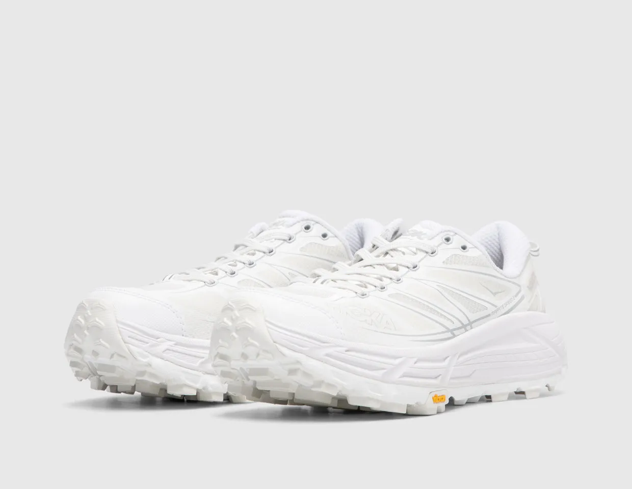 Hoka Mafate Speed 2 White / Lunar Rock