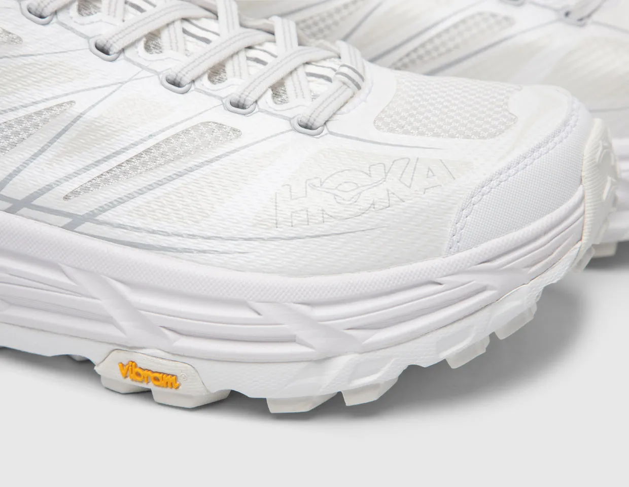 Hoka Mafate Speed 2 White / Lunar Rock