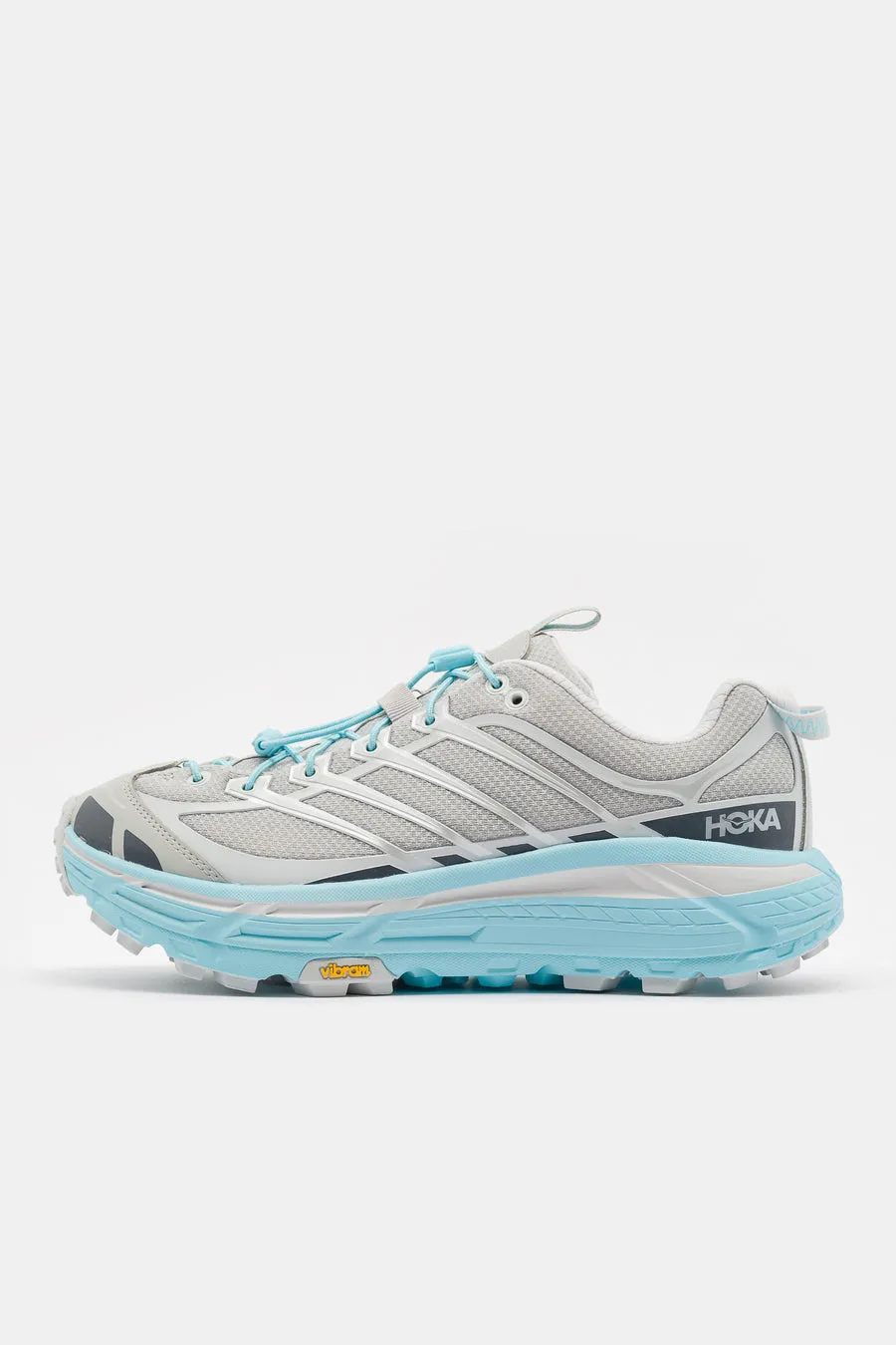 HOKA Mafate Three2 Sneaker in Stardust/Cloudless