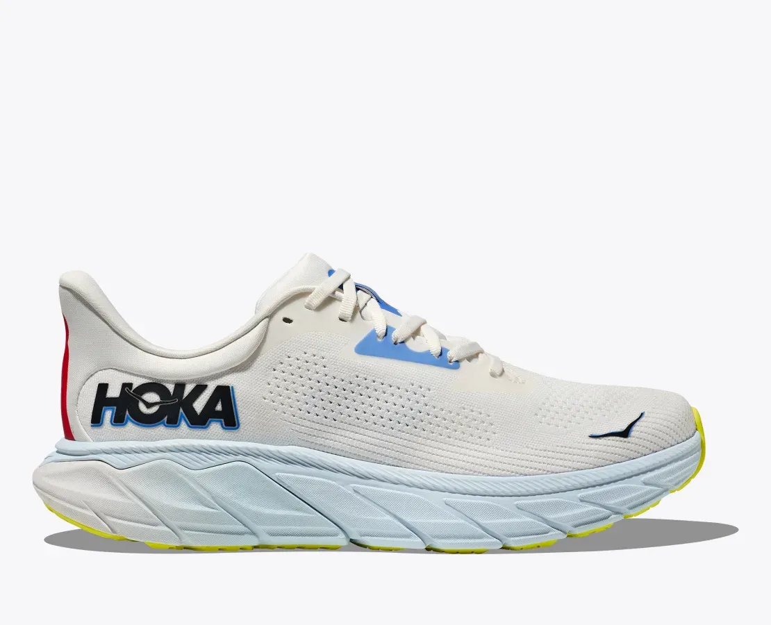 Hoka Men's Arahi 7 Blanc Virtual Blue