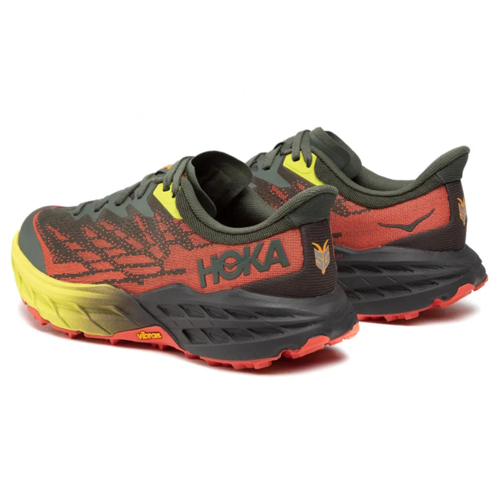 Hoka Mens Trainers Speedgoat 5 Lace-Up Low-Top Textile Synthetic - UK 8.5