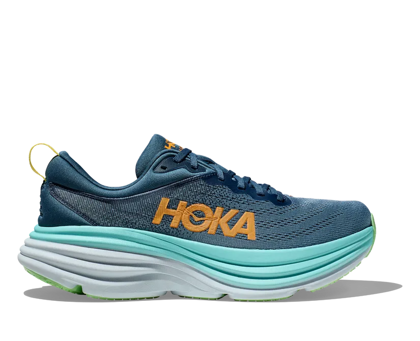 Hoka Men's Bondi 8 Real Teal / Shadow | Buy Hoka Men's Bondi 8 Real Teal / Shadow here | Outnorth