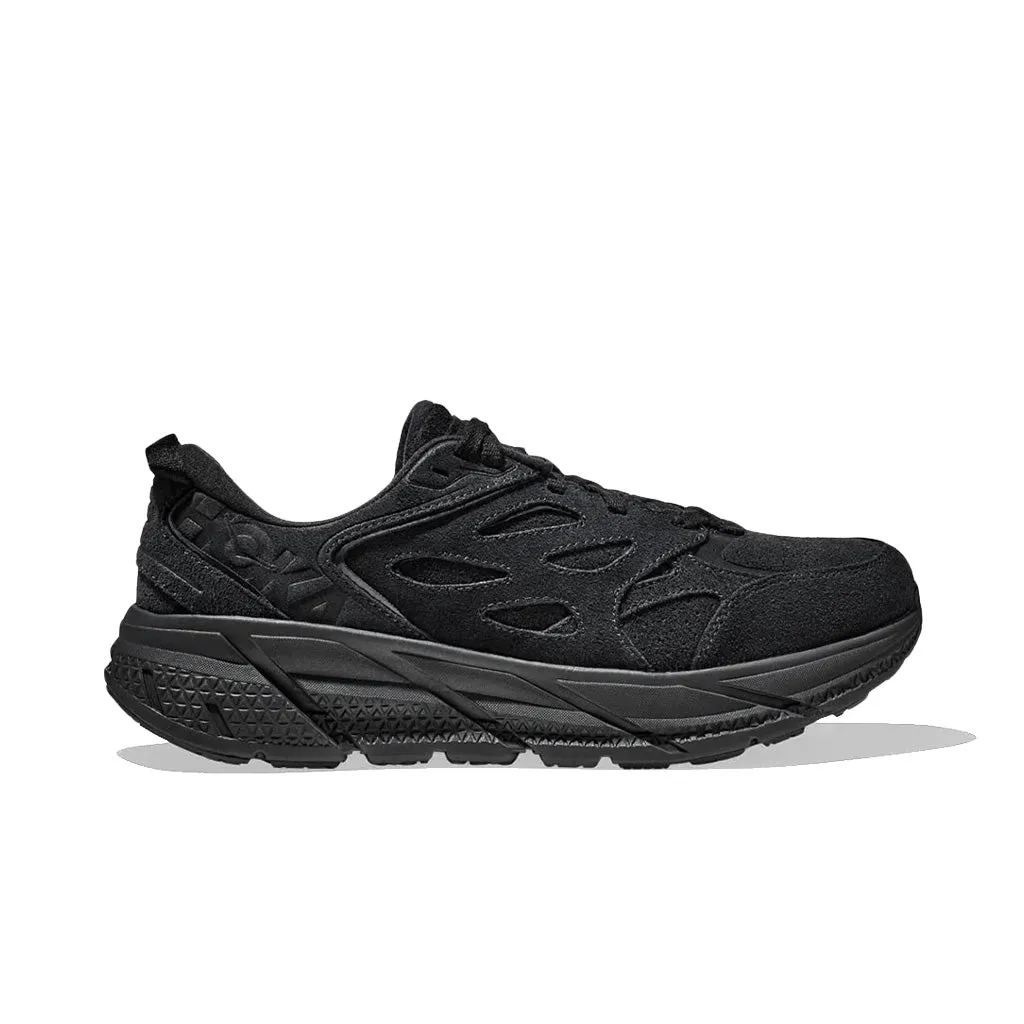 Hoka One One Clifton L Suede 'Black'