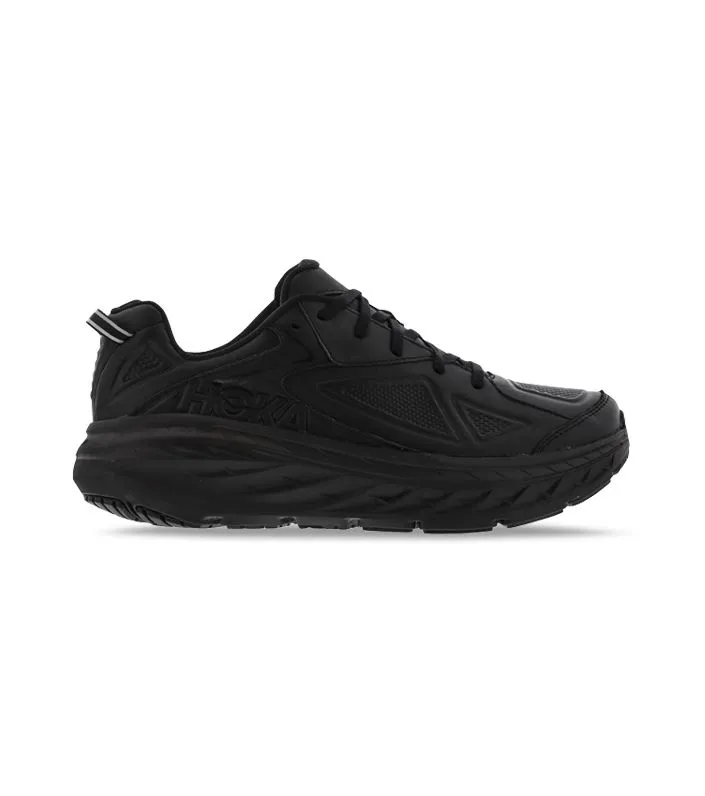 Hoka One One Scarpa Bondi Leather Uomo Nera