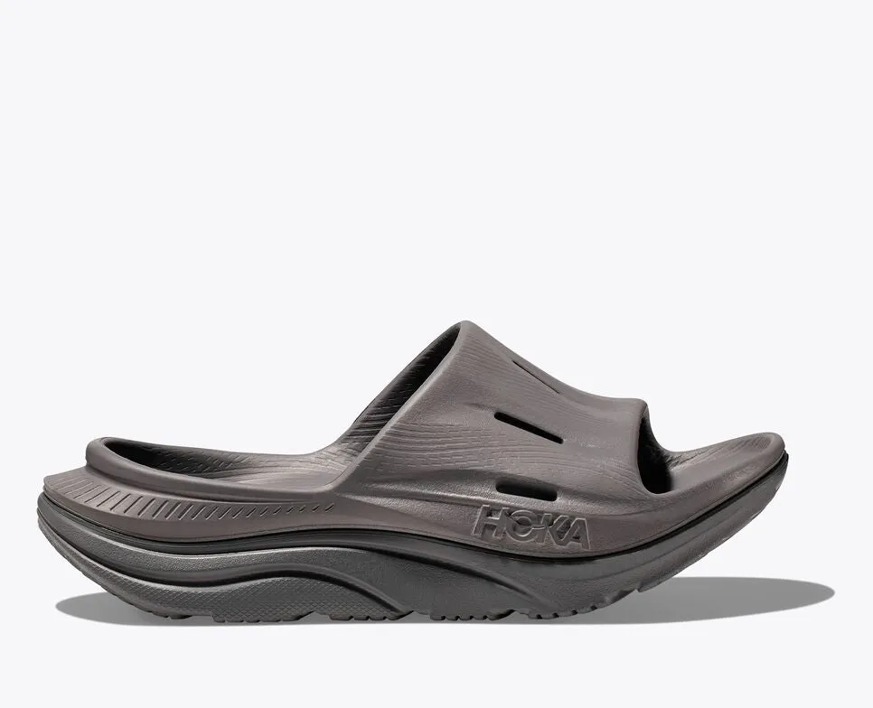 Hoka One One Unisex Ora Recovery Slide 3 Grey Grey