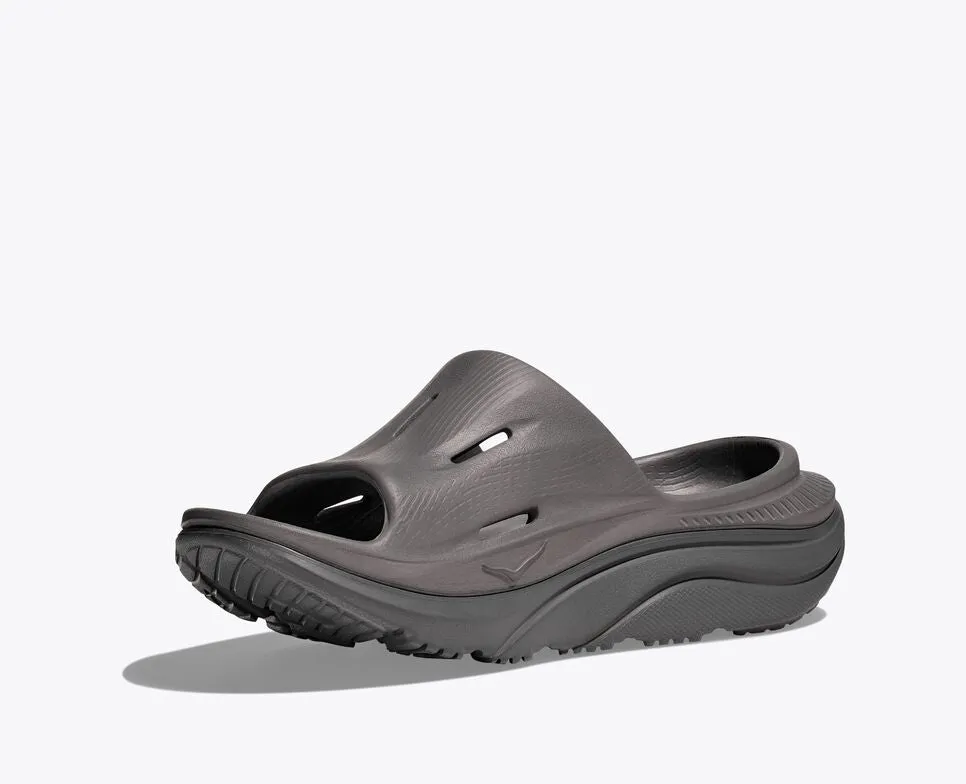 Hoka One One Unisex Ora Recovery Slide 3 Grey Grey