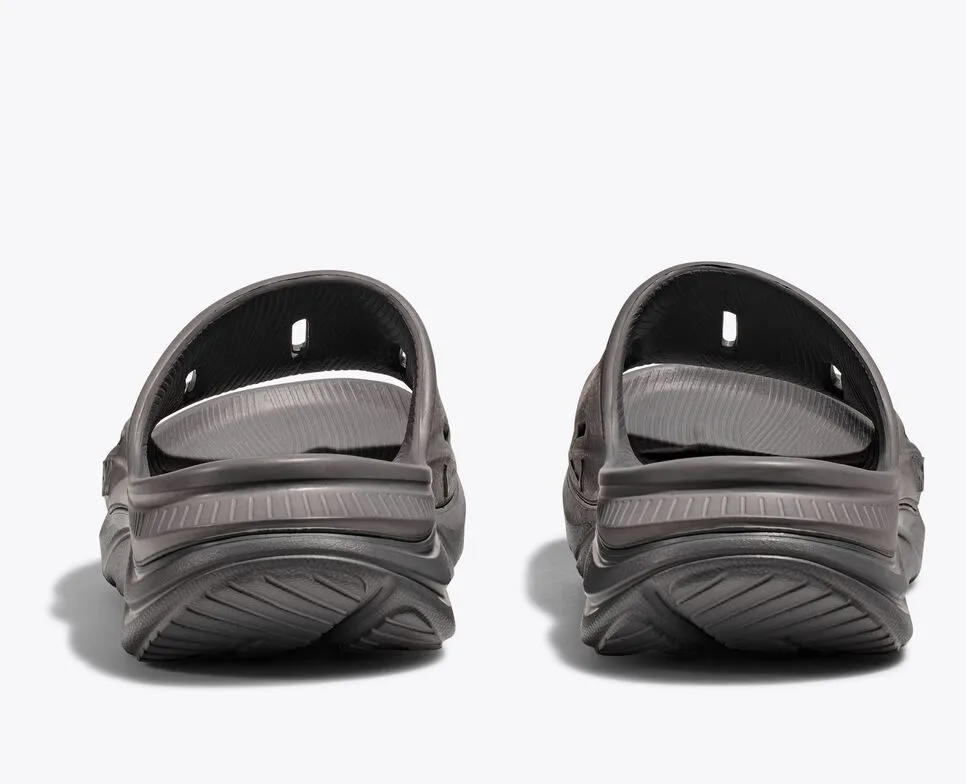 Hoka One One Unisex Ora Recovery Slide 3 Grey Grey