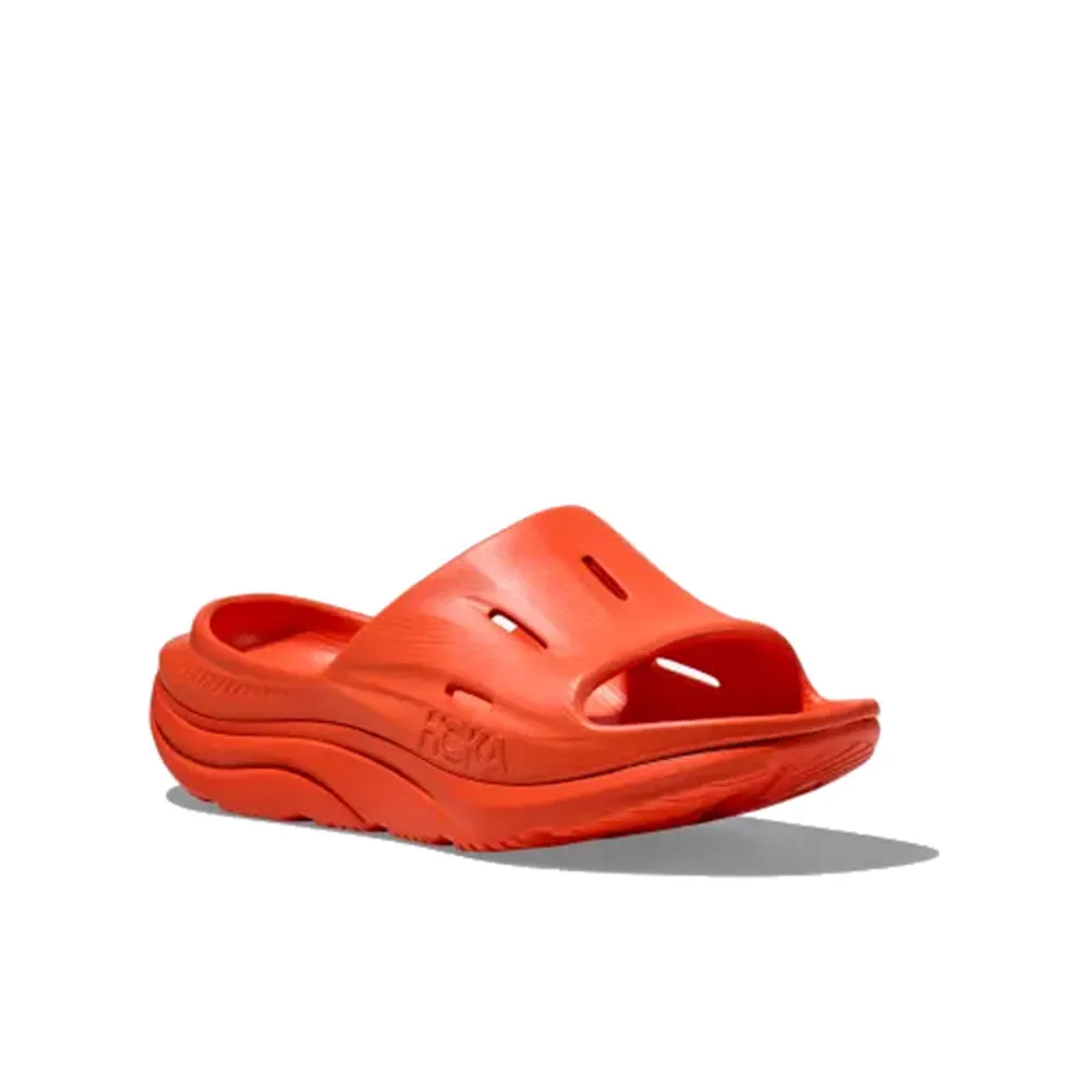 HOKA ORA RECOVERY SLIDE 3 VIBRANT ORANGE - ADULT