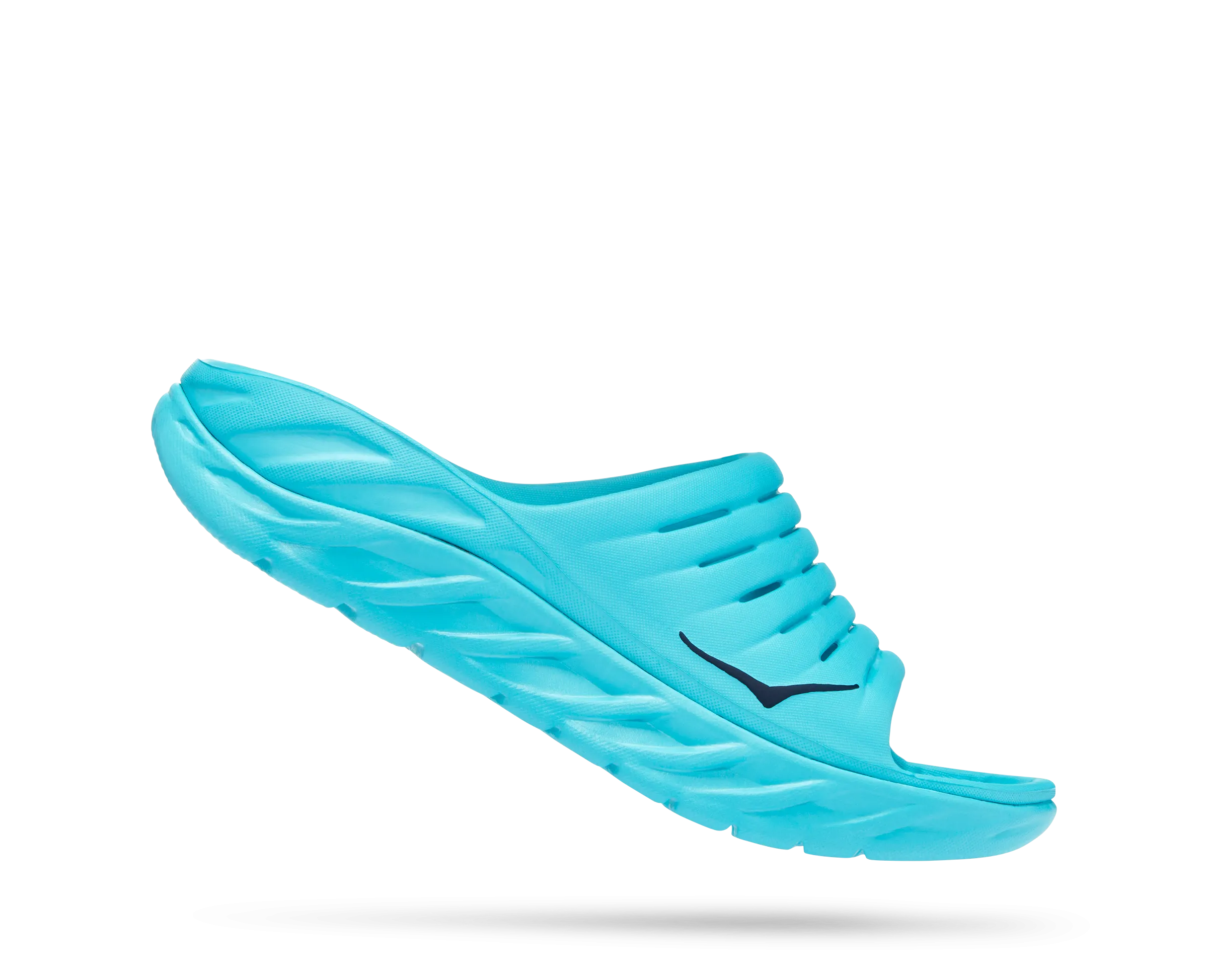 Hoka Ora Recovery Slide Color: Scuba Blue / Bellwether Blue