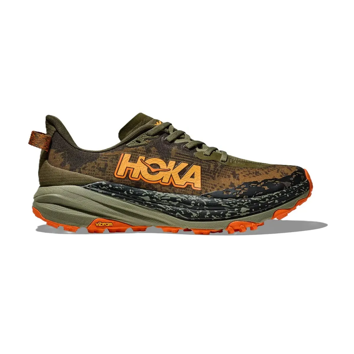 HOKA SPEEDGOAT 6 ANTIQUE OLIVE/SQUASH - MENS