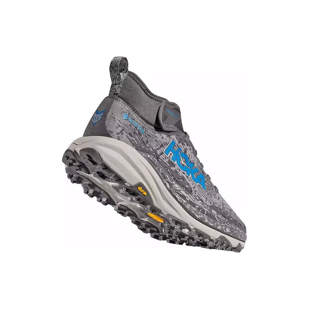 HOKA SPEEDGOAT 6 MID GTX SATALLITE GREY/STARDUST - MENS