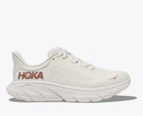 Hoka Women's Arahi 7, Blanc de blanc / Rose Gold