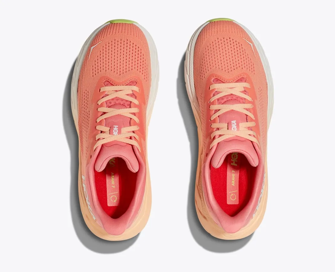 Hoka Women's Arahi 7, papaya/ coral