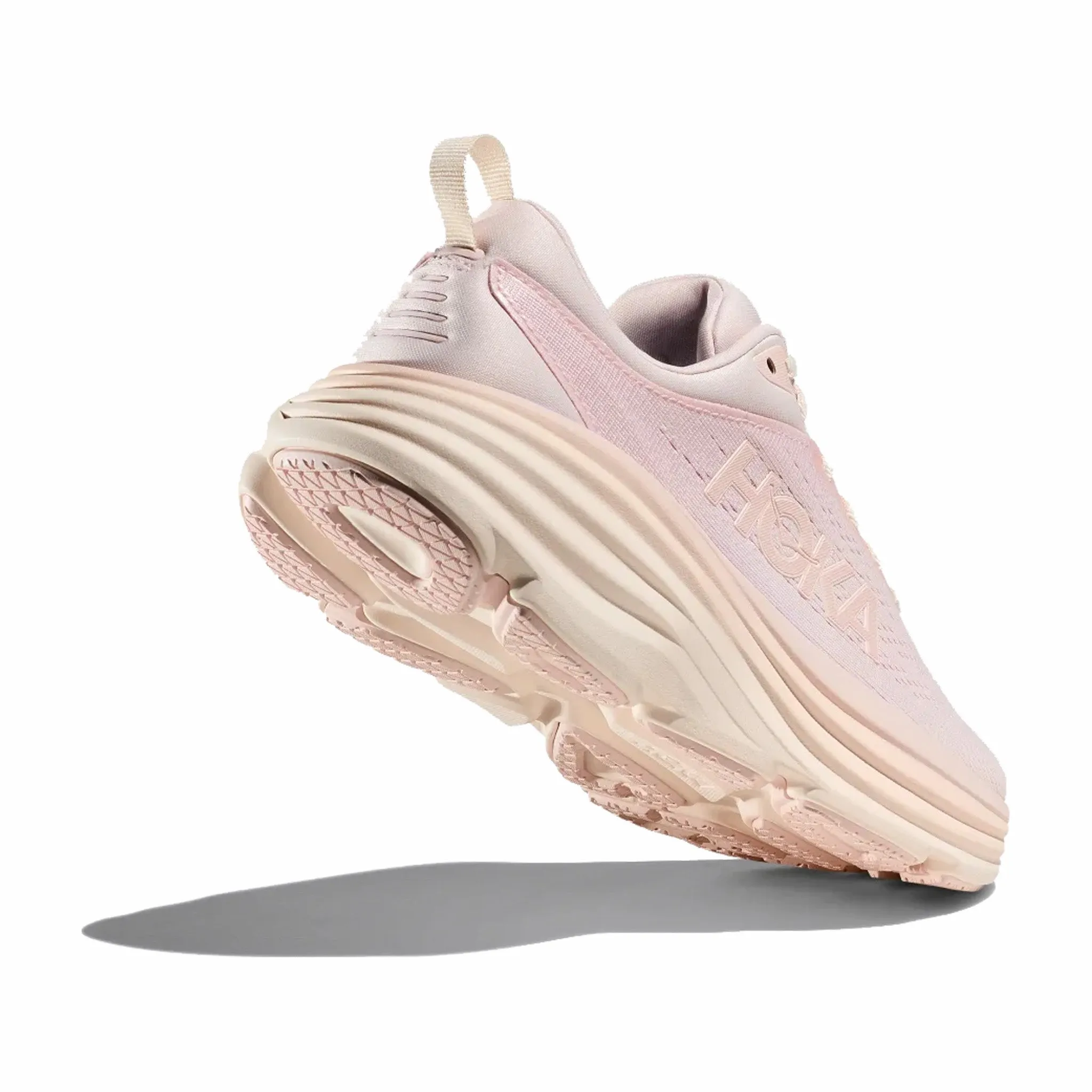 Hoka Women's Bondi 8 (Cosmic Pearl/Cosmic Pearl)