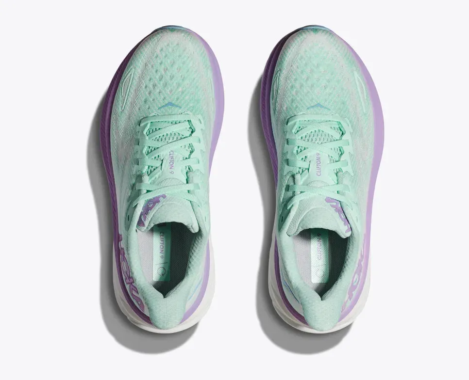 Hoka Women’s Clifton 9 Sunlit Ocean Lilac Mist