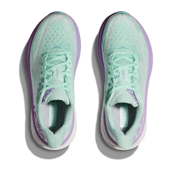 HOKA Women's Clifton 9 Sunlit Ocean/Lilac Mist