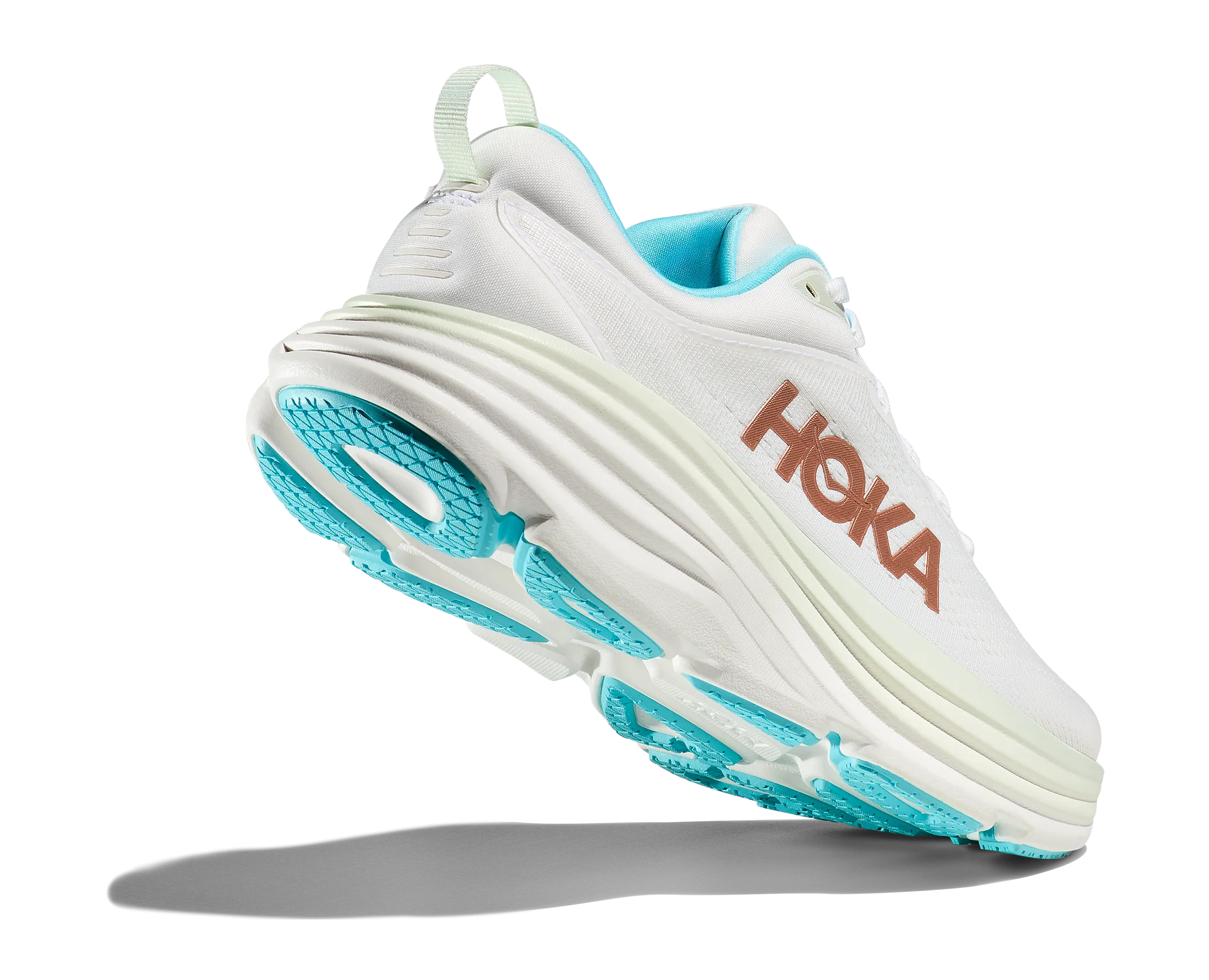 Hoka Women's Bondi 8 Frost / Rose Gold | Buy Hoka Women's Bondi 8 Frost / Rose Gold here | Outnorth