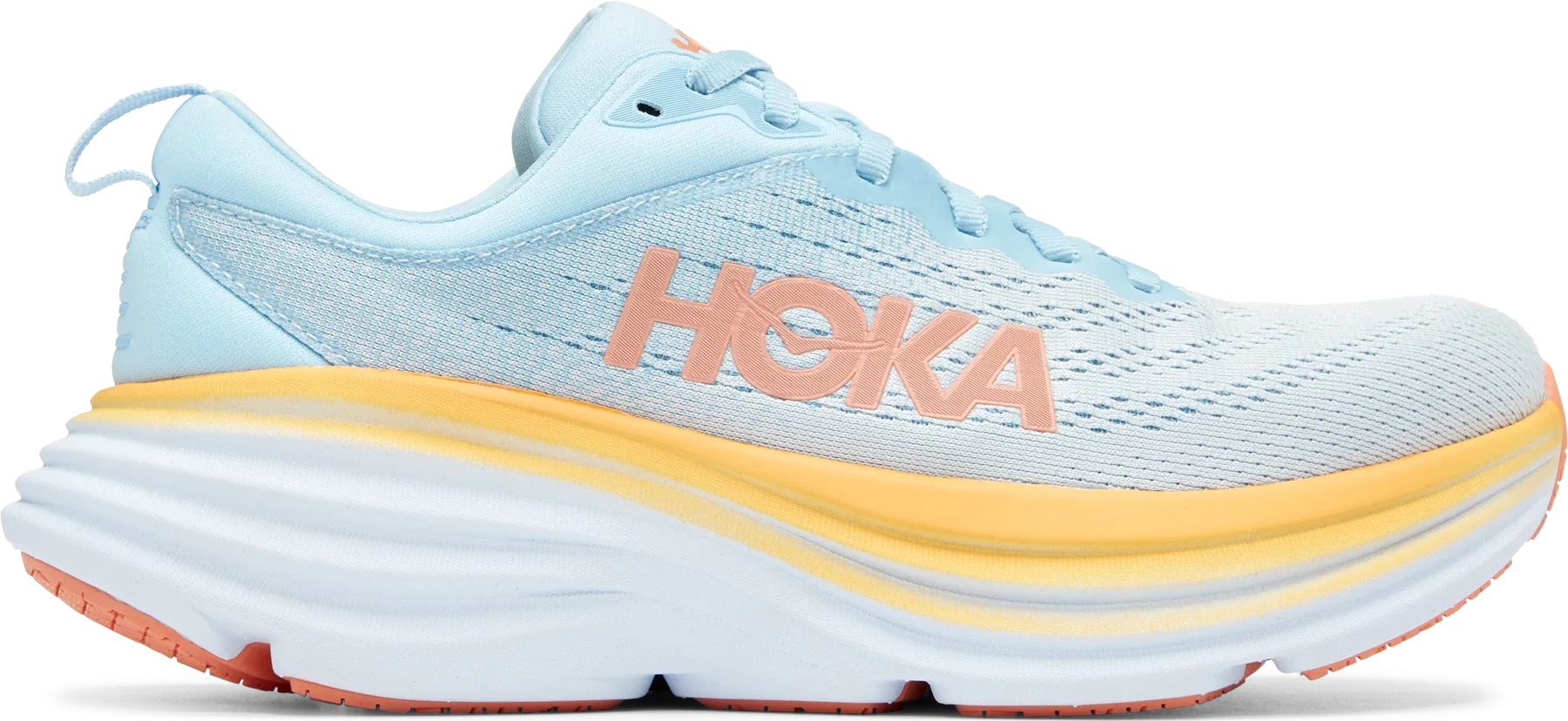 Hoka Women's Bondi 8 Wide Summer Song / Country Air | Buy Hoka Women's Bondi 8 Wide Summer Song / Country Air here | O