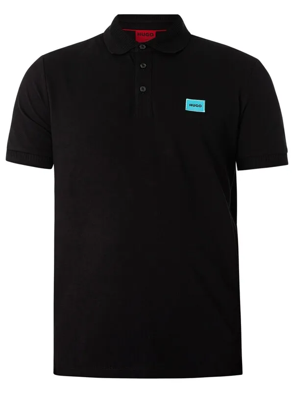 HUGO Dereso232 Slim Polo Shirt - Black