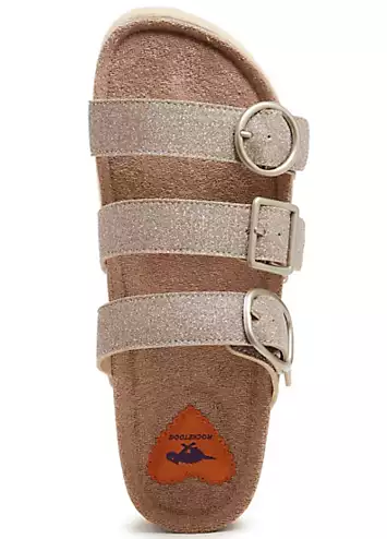 Ladies Gold Astor Glenn Glitter Sandals by Rocket Dog | Look Again