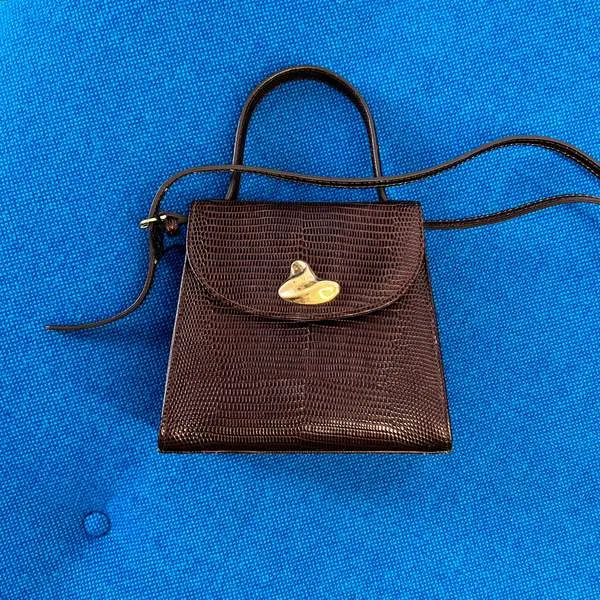 Little Lady Swirl Bag - Dark Brown