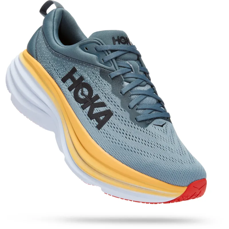 Men’s HOKA Bondi 8 – Goblin Blue/Mountain Spring (GBMS)